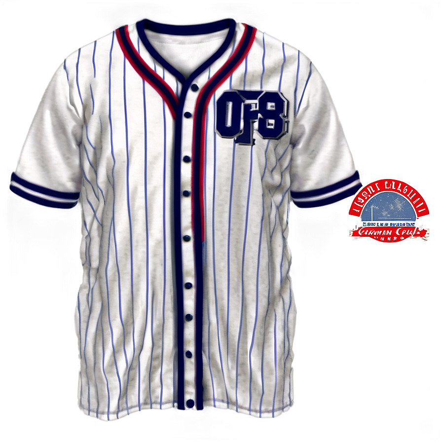 Vintage Baseball Jersey Png Jgp68