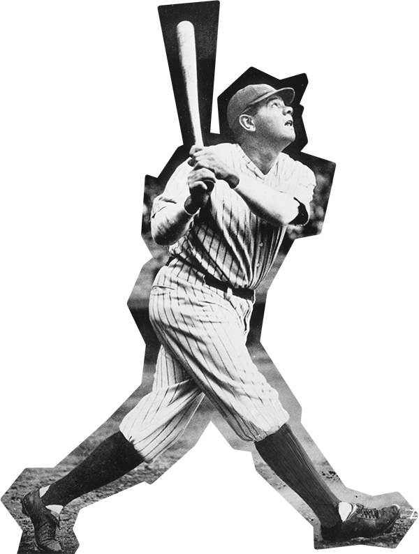 Vintage Baseball Legend Swing