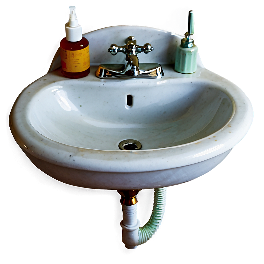 Vintage Bathroom Sink Png Dpj