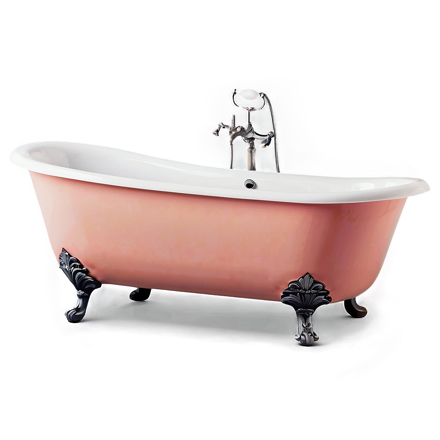 Vintage Bathtub Png 05242024