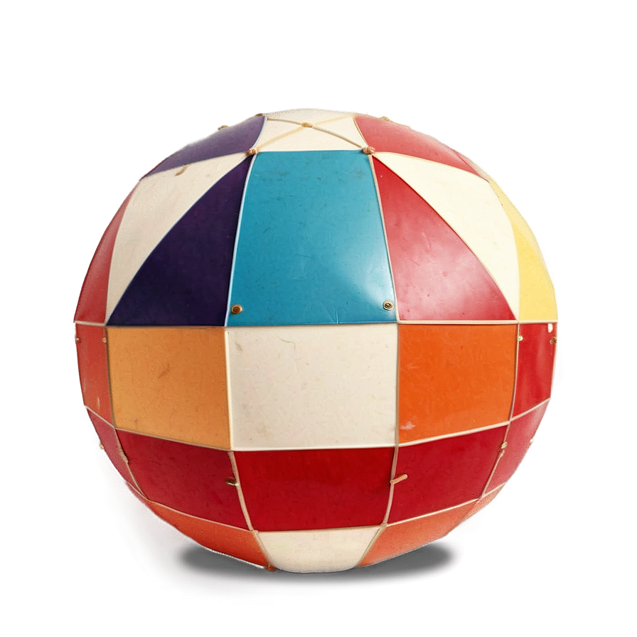 Vintage Beach Ball Png 05242024