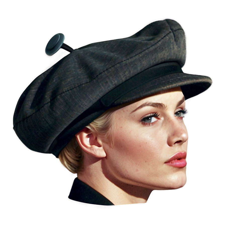 Vintage Beret Style Png 06122024