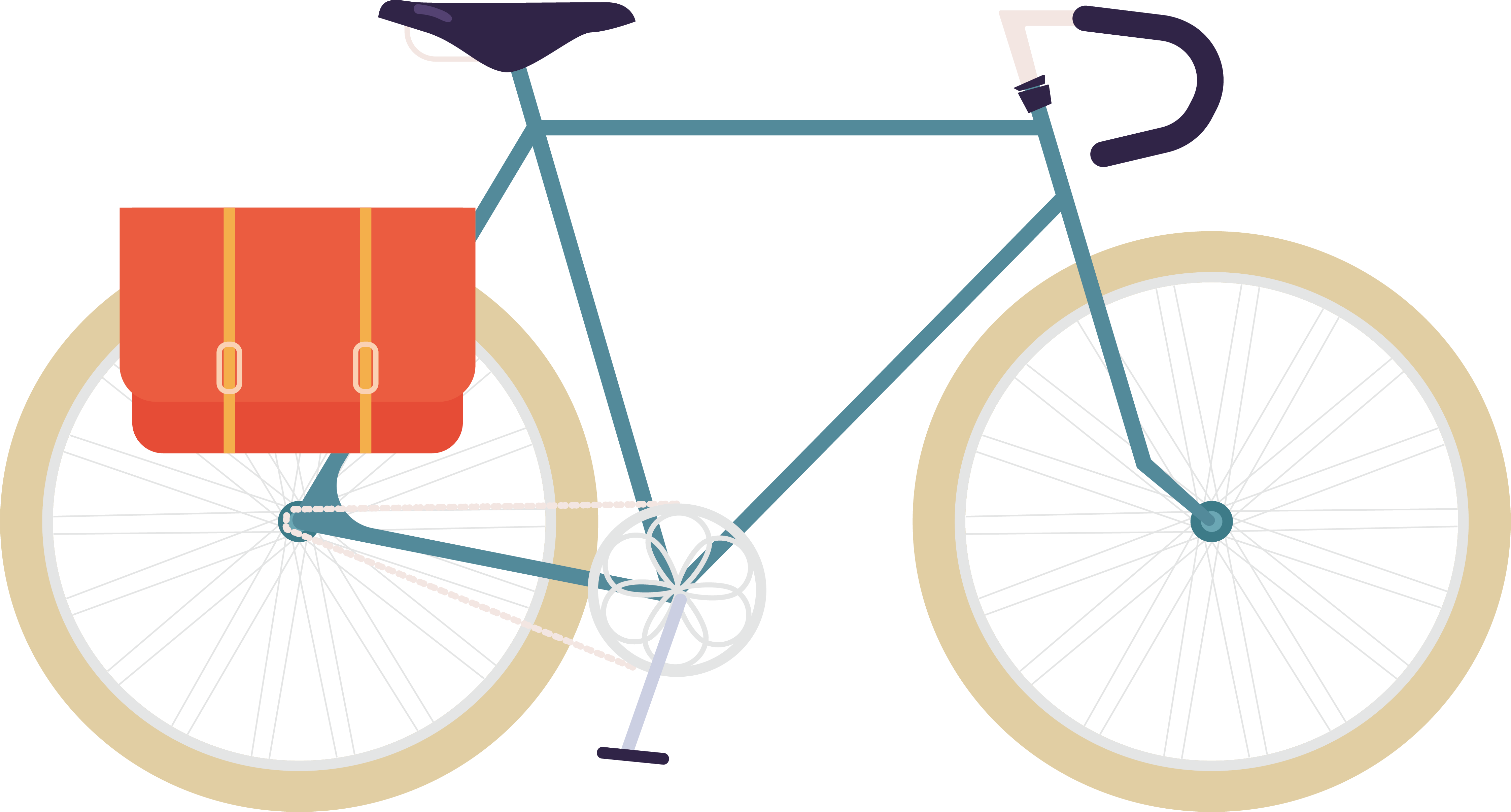 Bicycle Frame Racing U, HD Png Download PNG with transparent background