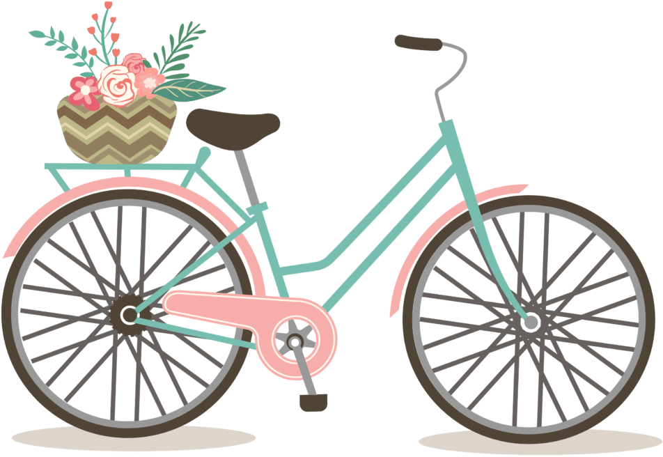 Vintage Cycling Clip Art - Bicycle Clipart, HD Png Download PNG with transparent background