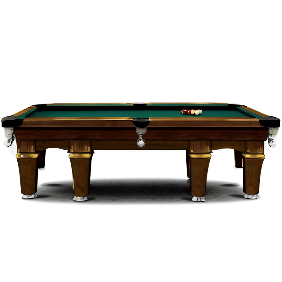 Vintage Billiards Poster Png Ewg