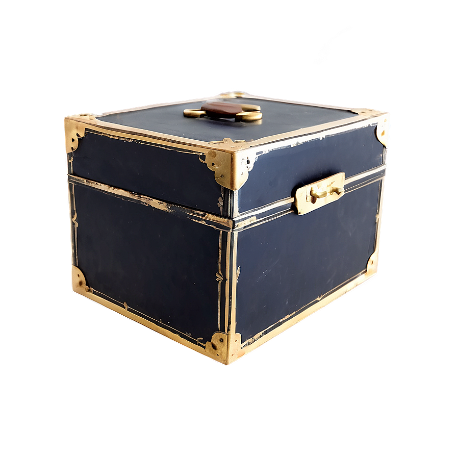 Vintage Black Box Png Kkc