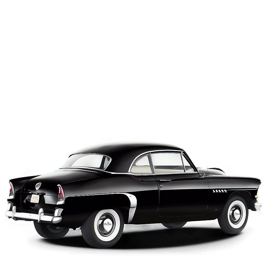 Vintage Black Car Png Ldx