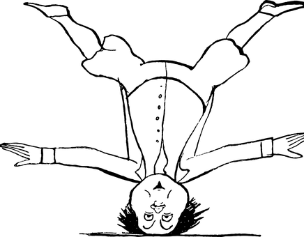Vintage Black Silhouette PNG with transparent background