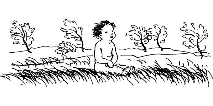 Vintage Black Silhouette Profile PNG with transparent background