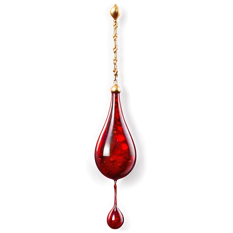 Vintage Blood Drop Png 36