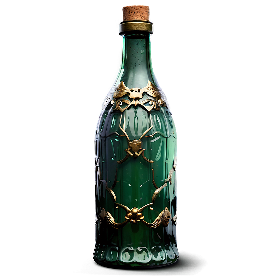 Vintage Bottle Png Wyj