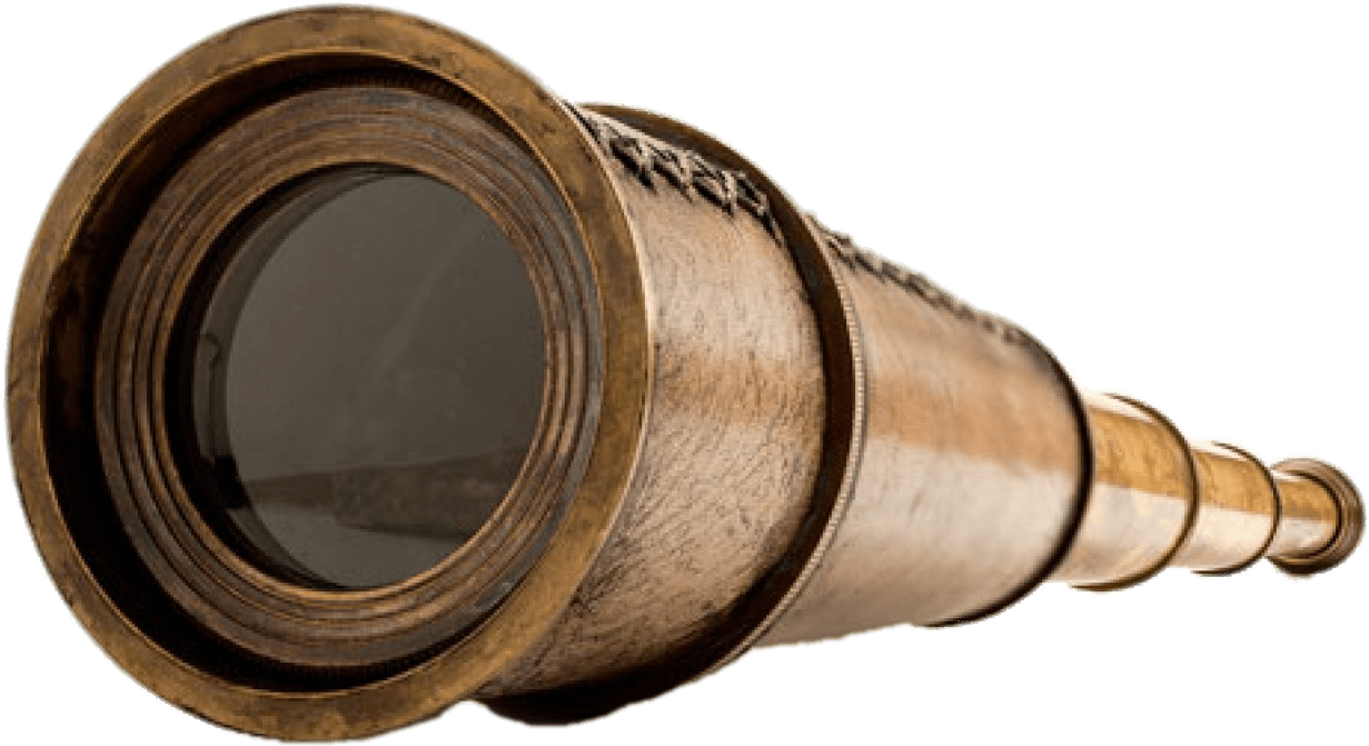 Vintage Telescope - Telescope Close Up, HD Png Download PNG with transparent background