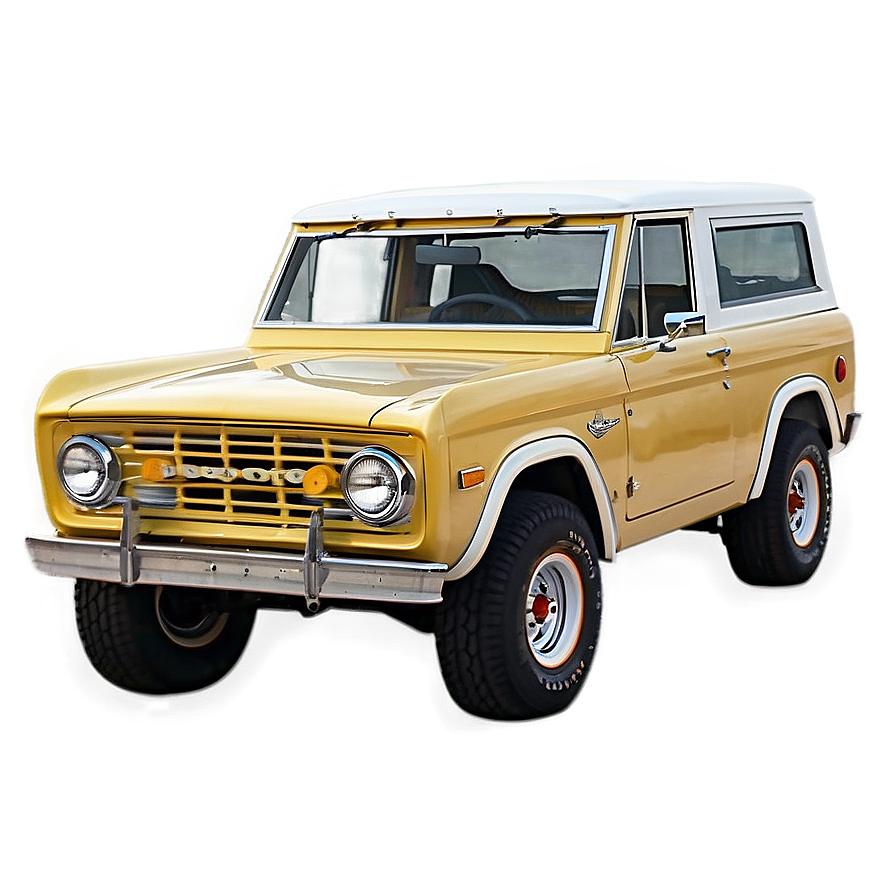 Vintage Bronco Png 26