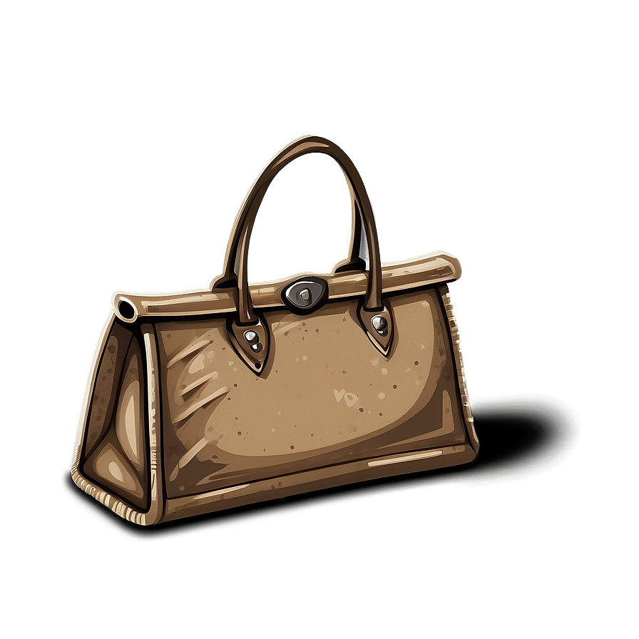 Vintage Brown Bag Png Phu