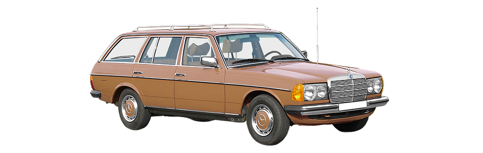 Vintage Brown Station Wagon