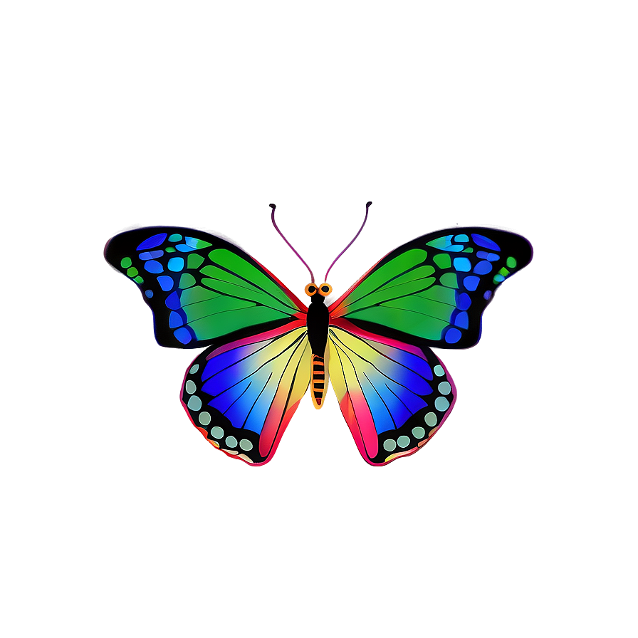 Vintage Butterfly Outline Png 05252024