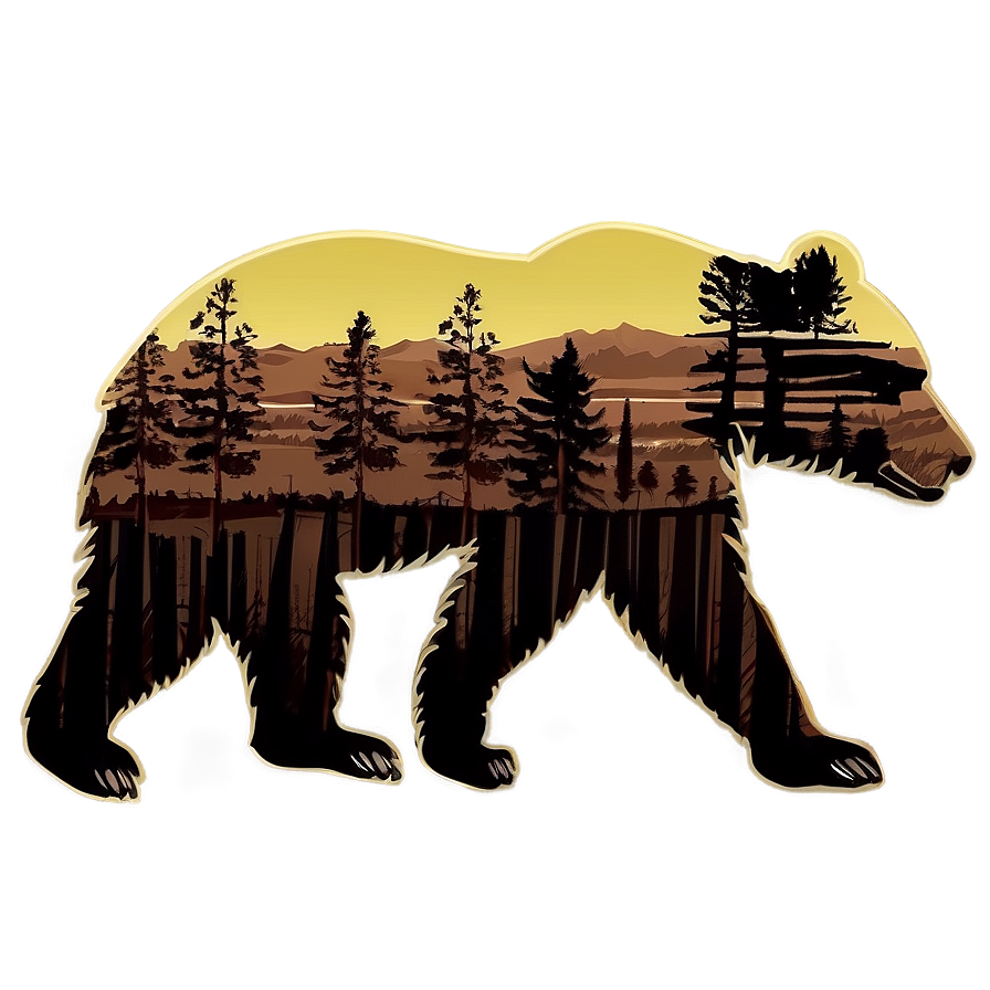 Vintage California Bear Design Png Nmd