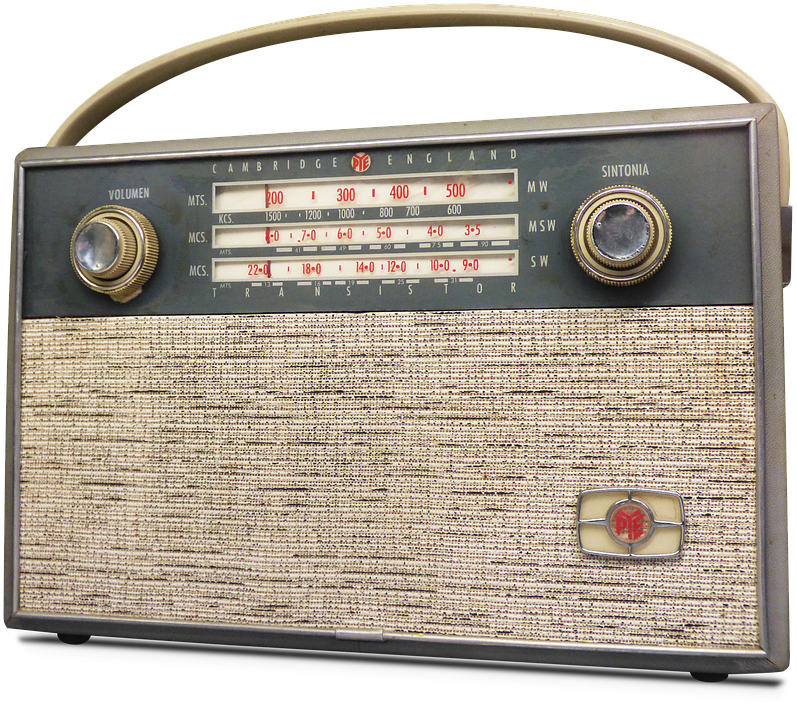 Radio, Transistor, Vintage, Design, Old, Old Radio - Radio Alt Png, Transparent Png PNG with transparent background