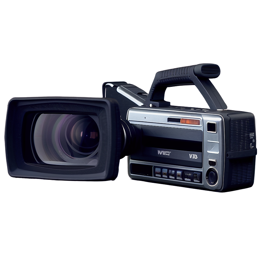 Vintage Camcorder With Vhs Png 05242024