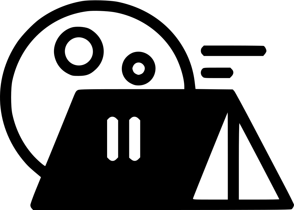 Camping Outdoors At Night, HD Png Download PNG with transparent background