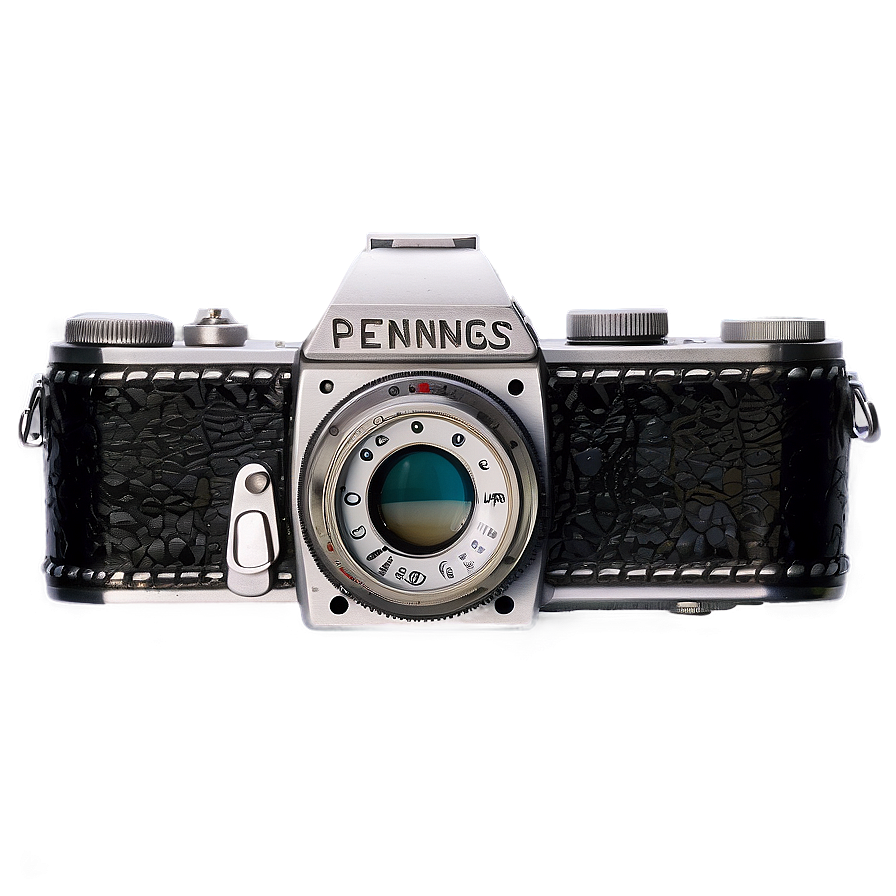 Vintage Camera Top View Png 33