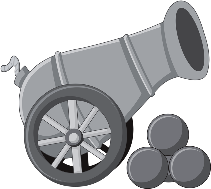 Cannon - Cannon Clipart, HD Png Download PNG image with a transparent background, free high-resolution download