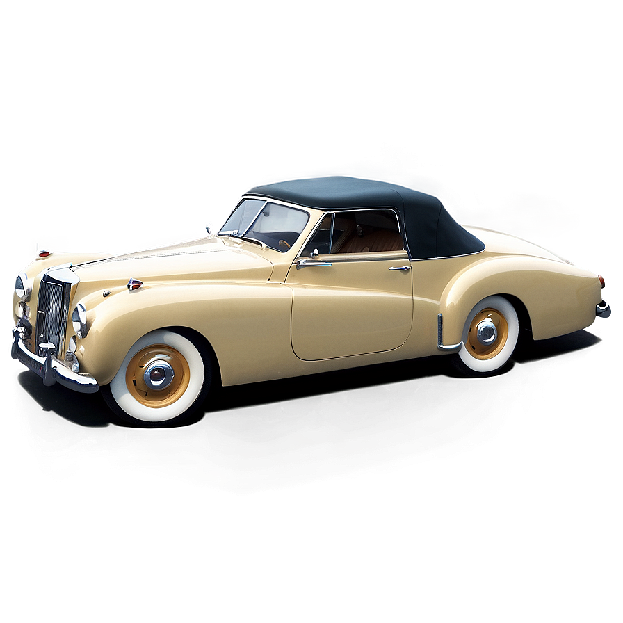 Vintage Car PNG yrv41 PNG image with a transparent background, free high-resolution download