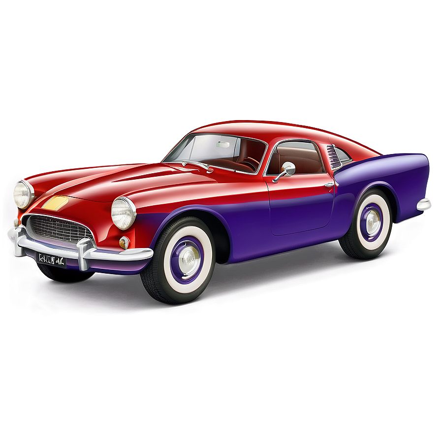 Vintage Car Treasure Png Fdh20