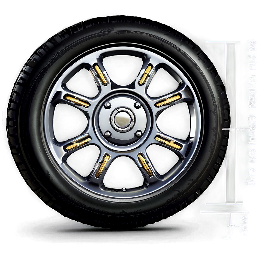 Vintage Car Wheel Png 06122024