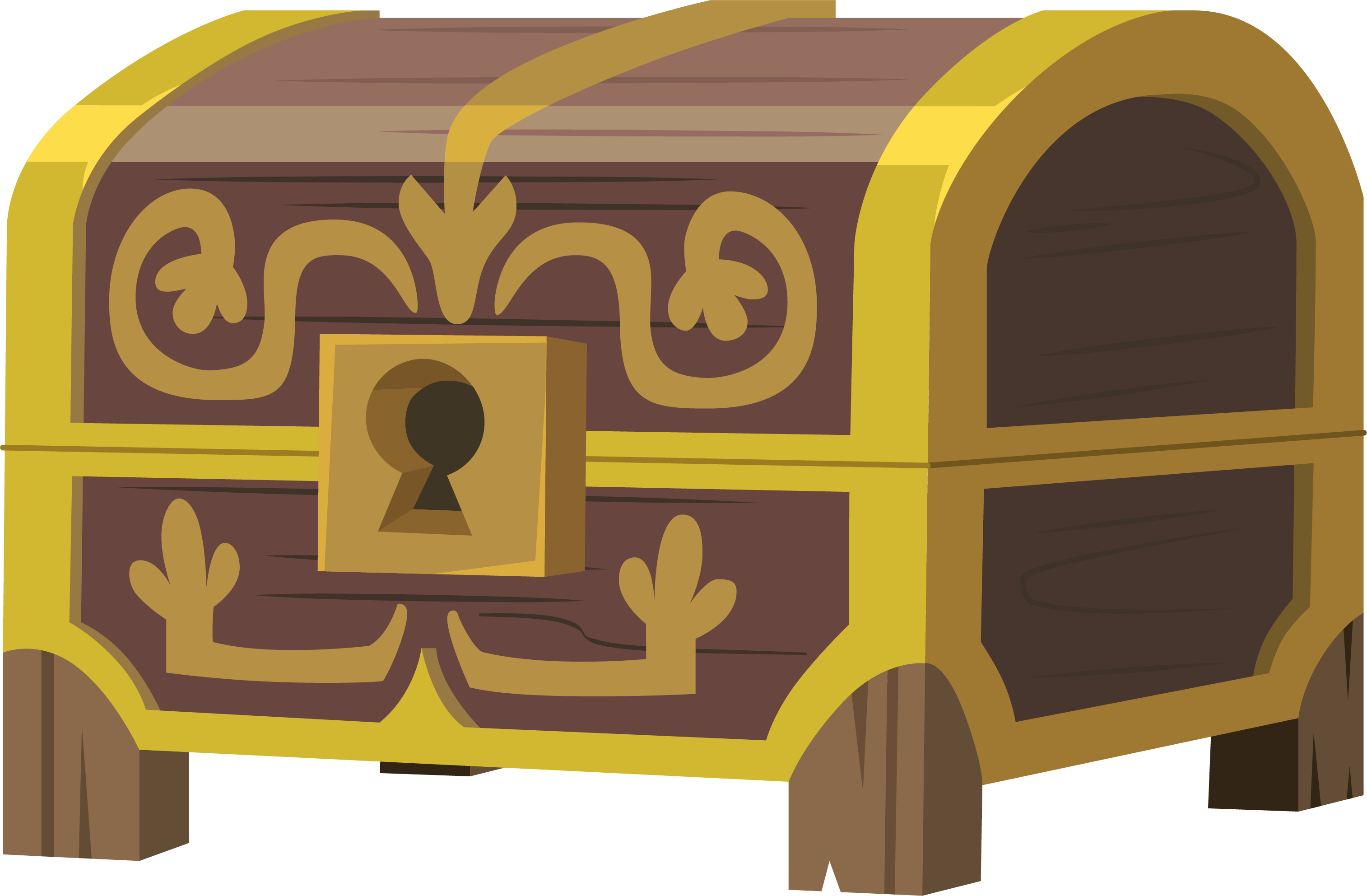 Transparent Background Treasure Chest Clipart, HD Png Download PNG with transparent background