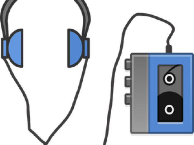 Radio Clipart Tape Player - Cassette Player Clipart, HD Png Download PNG with transparent background