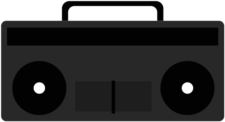 Vintage Cassette Tape Icon