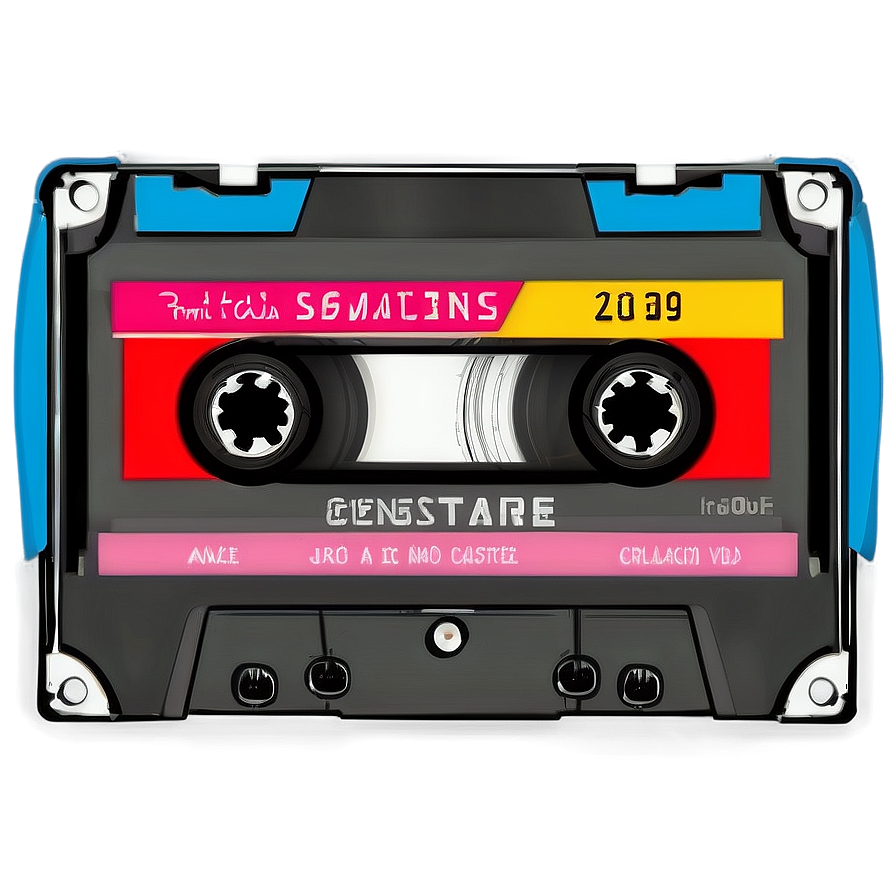 Vintage Cassette Tape PNG lhd PNG with transparent background