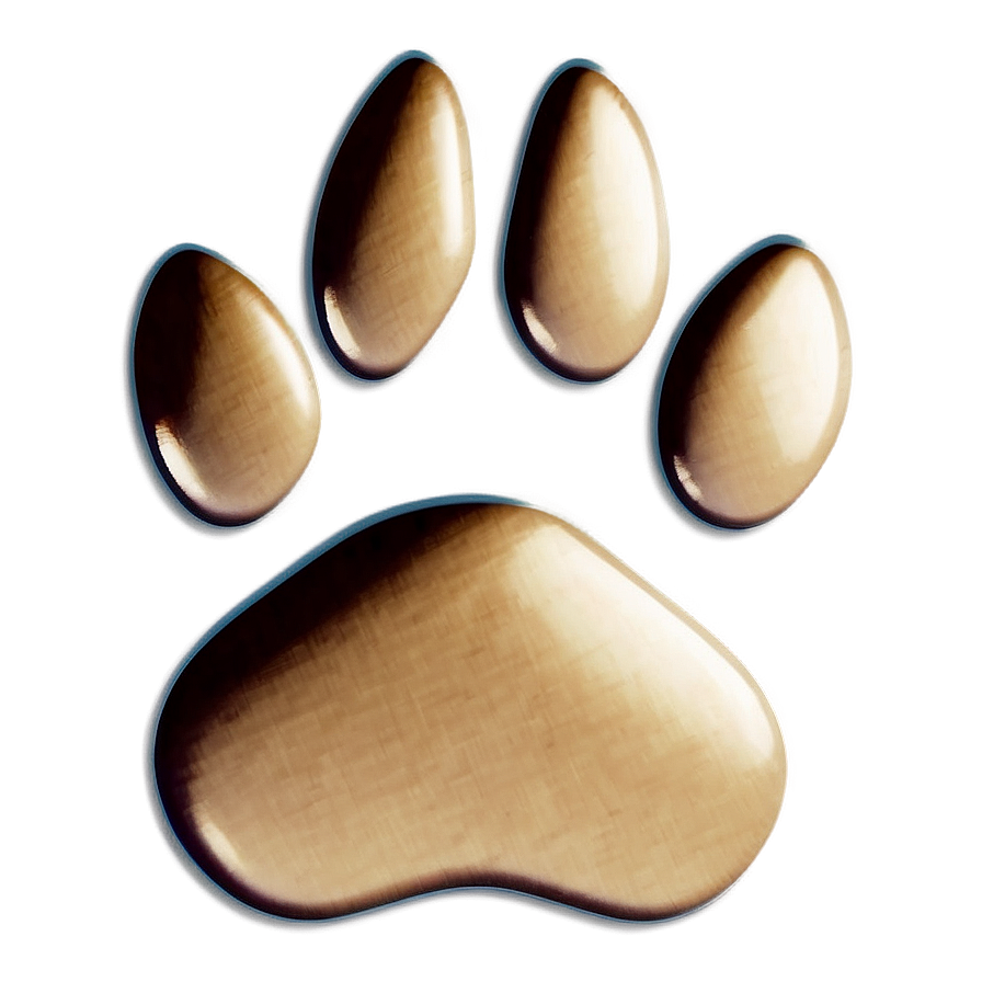 Vintage Cat Paw Print Png Shi53