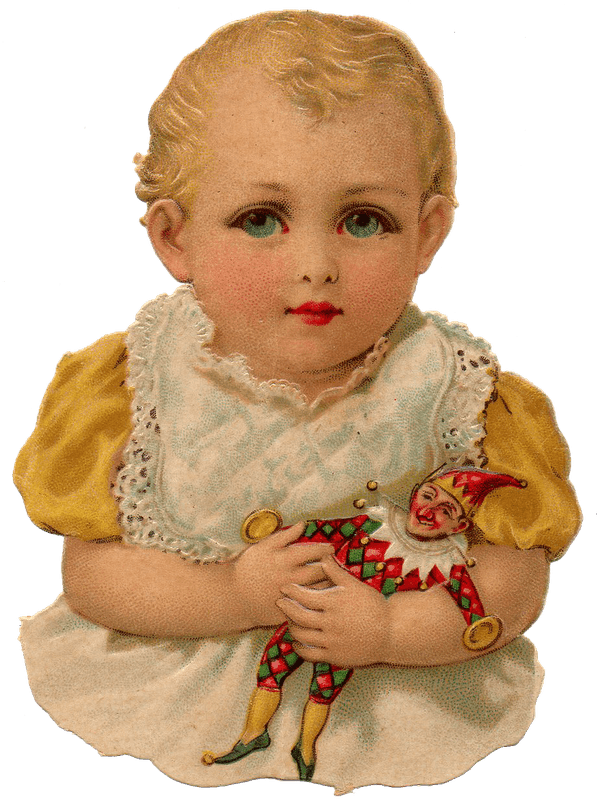 Child Victorian Vintage - Doll, HD Png Download PNG with transparent background