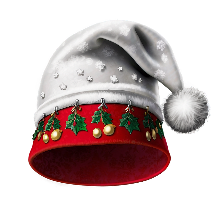 Vintage Christmas Hat Png 29