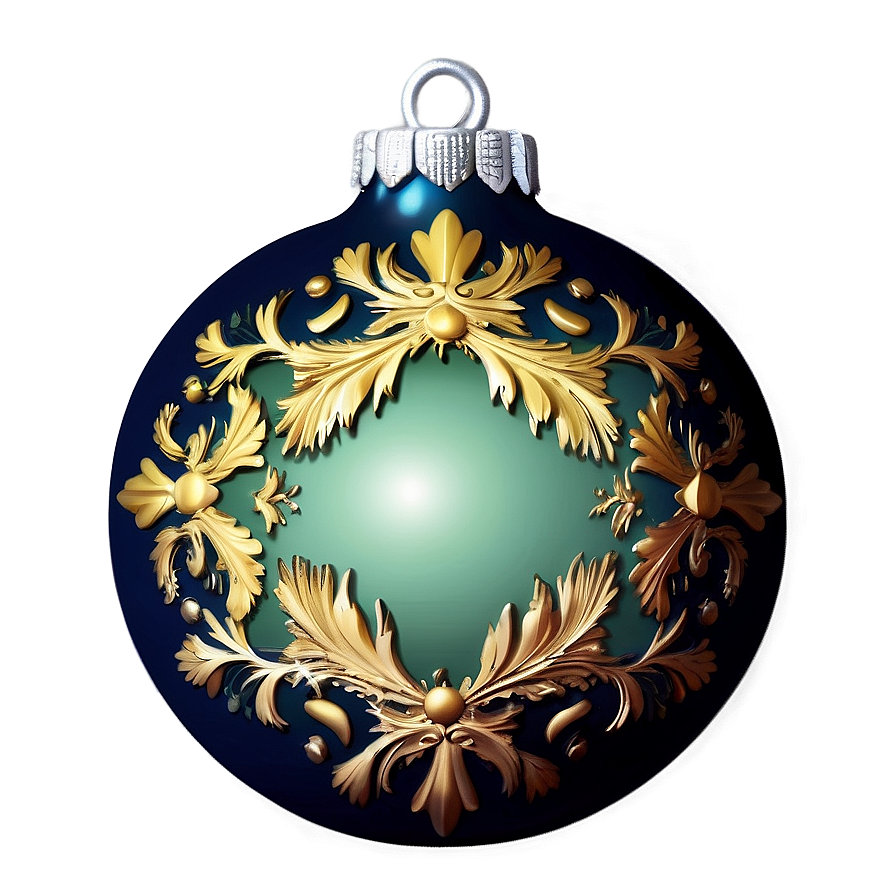 Vintage Christmas Ornaments PNG wpb PNG with transparent background