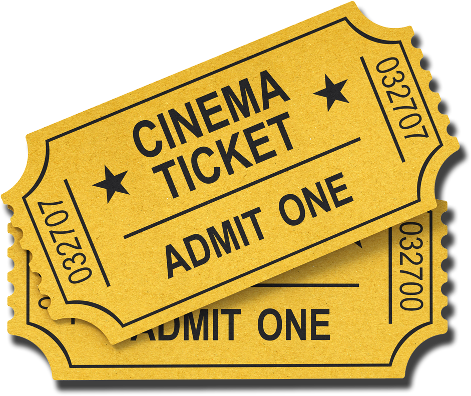 Cinema Tickets Clipart , Png Download - Cinema Ticket Usa, Transparent Png PNG with transparent background