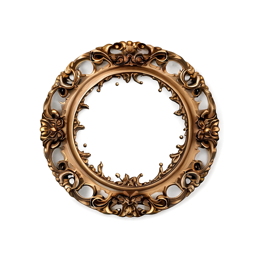 Vintage Circle Frame Png Spl65