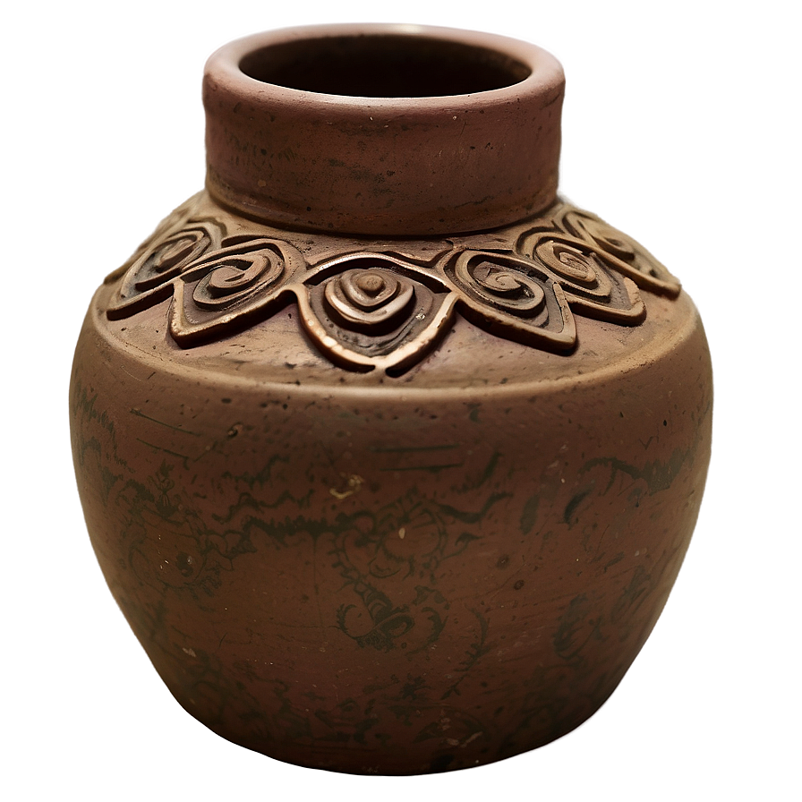 Vintage Clay Ink Pots PNG mbw PNG image with a transparent background, free high-resolution download