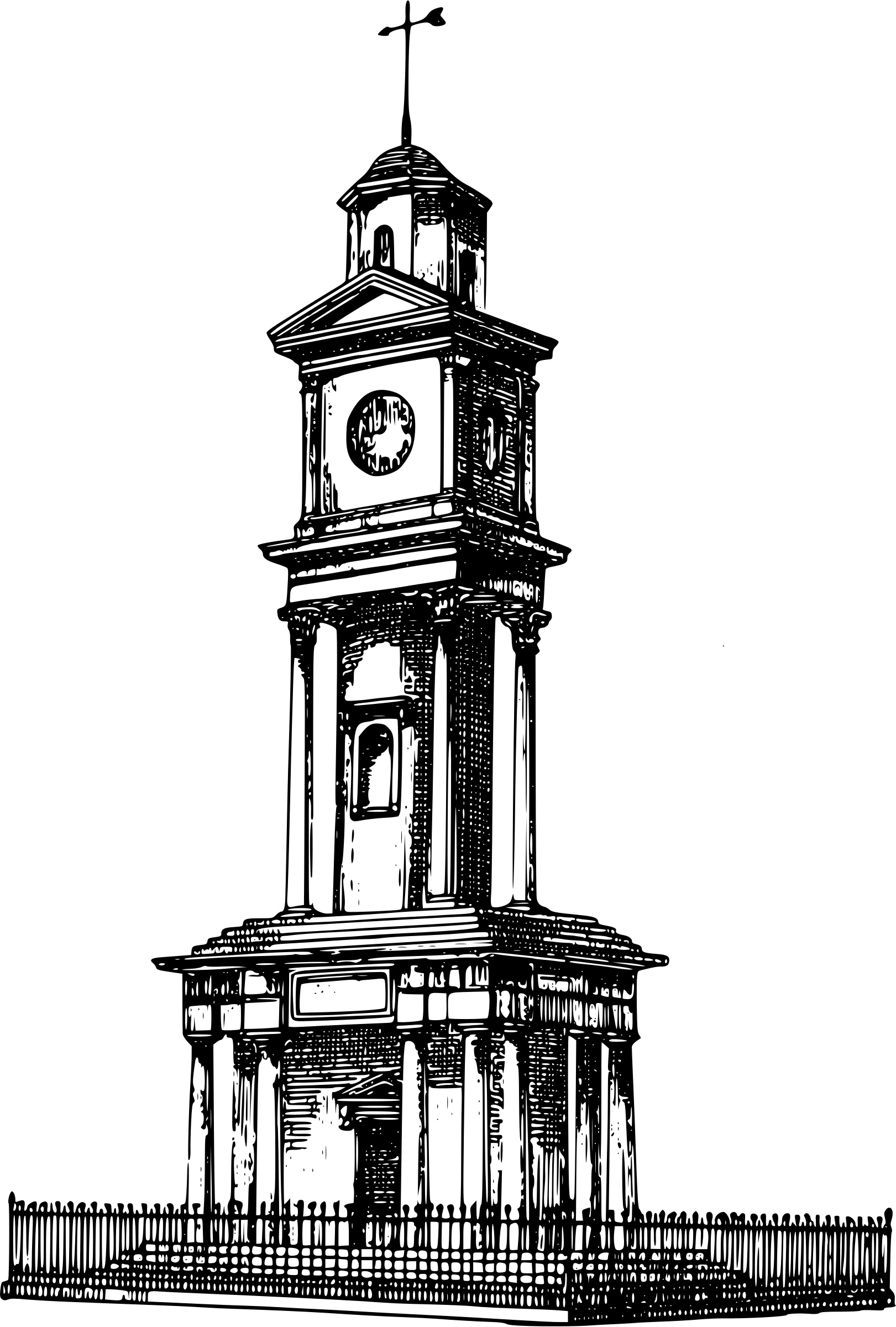 Tower Clock Png - Clock Tower Clip Art, Transparent Png PNG with transparent background
