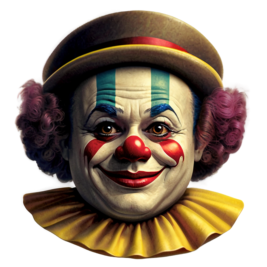 Vintage Clown Emoji Png Dhp76