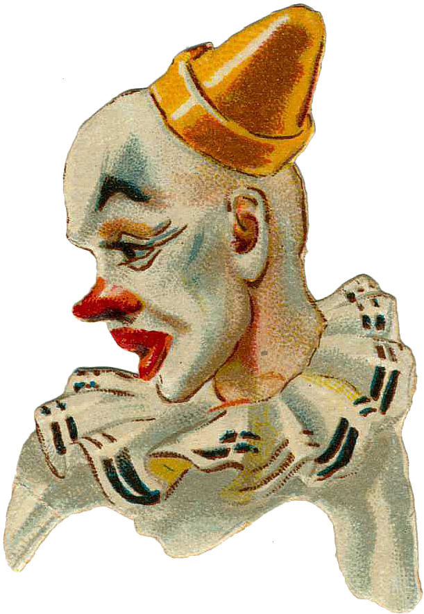 Vintage Circus Png - Vintage Clowns PNG with transparent background