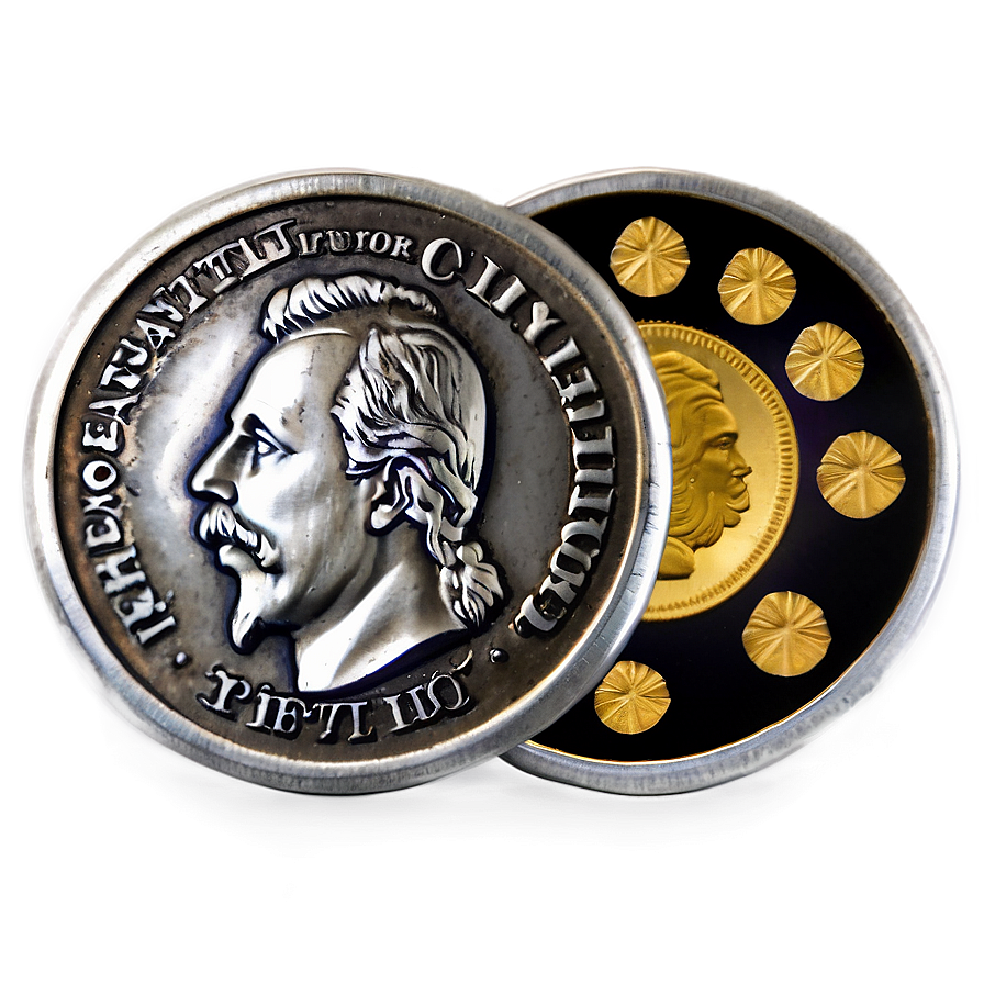 Vintage Coin PNG 05252024 PNG image with a transparent background, free high-resolution download