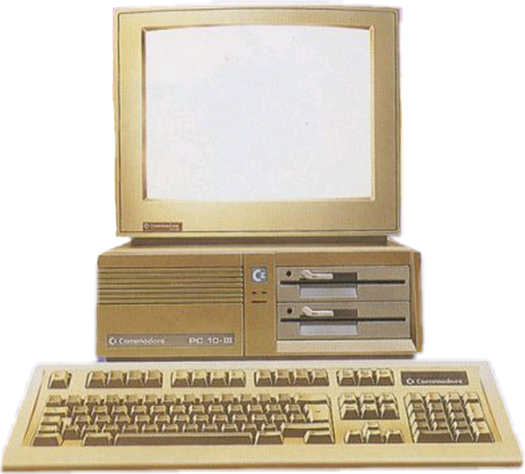 Vintage Commodore P C10 I I I Computer