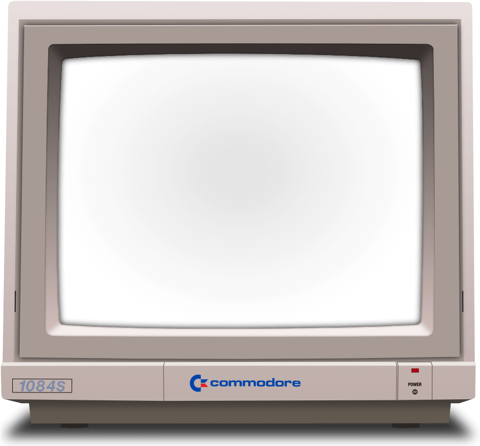 Vintage Commodore1084 S Monitor