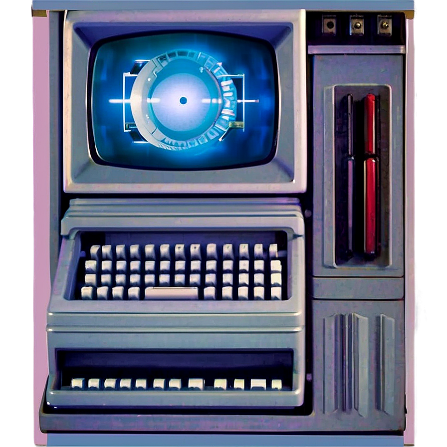 Vintage Computer PNG 9 PNG with transparent background