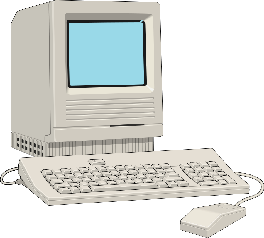 Old Computer Vector Png , Png Download - Transparent Old Pc Png, Png Download PNG image with a transparent background, free high-resolution download