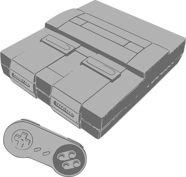 Vintage Consoleand Controller Sketch