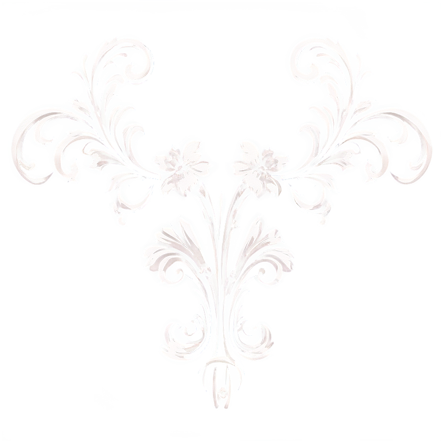 Vintage Corner Flourish PNG vlf29 PNG with transparent background